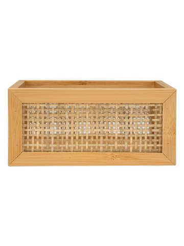 Wenko Badorganizer "Allergre" naturel - (B)15 x (H)7 x (D)15 cm