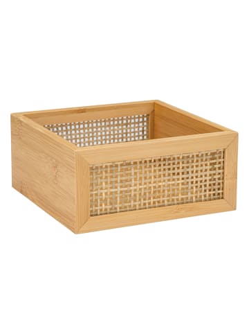 Wenko Badorganizer "Allergre" naturel - (B)15 x (H)7 x (D)15 cm