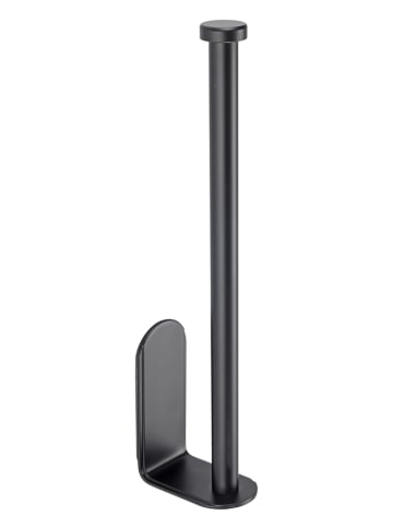 Wenko Küchenrollenhalter "Nio" in Schwarz - (L)27,5 cm