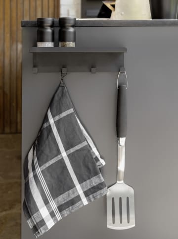 Wenko Spatel "BBQ" zwart/zilverkleurig - (L)45,5 cm