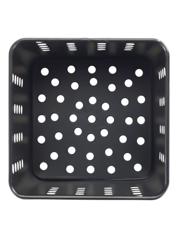 Wenko Utensilienhalter "Silio" in Schwarz - (B)11,5 x (H)16,5 x (T)11,5 cm
