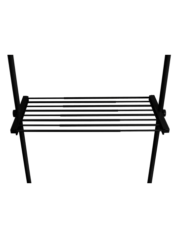 Wenko Półka "Herkules" w kolorze czarnym - dł. 42,5 cm