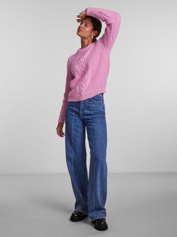 Pieces Pullover "Assandra" in Rosa