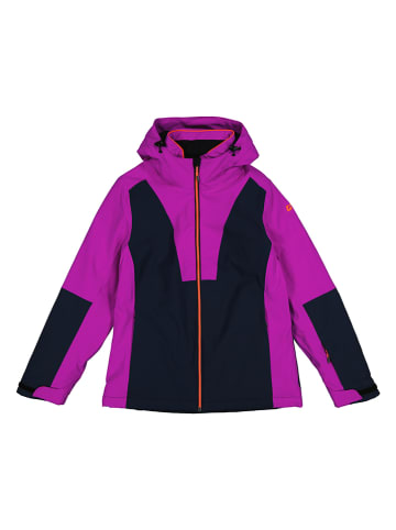 Killtec Kurtka narciarska w kolorze fioletowo-czarnym
