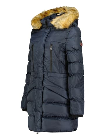 Geographical Norway Wintermantel "Boxe" donkerblauw
