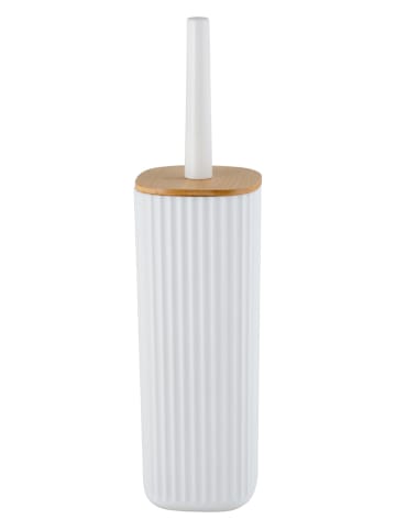 Wenko Stojak WC "Rotello" w kolorze białym - wys. 36 x Ø 10 cm