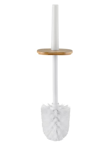 Wenko Stojak WC "Rotello" w kolorze białym - wys. 36 x Ø 10 cm