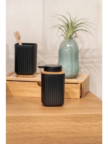 Wenko Zeepdispenser "Rotello" zwart - 250 ml