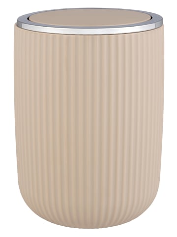Wenko Schwingdeckeleimer "Agropoli" in Beige - 2 l