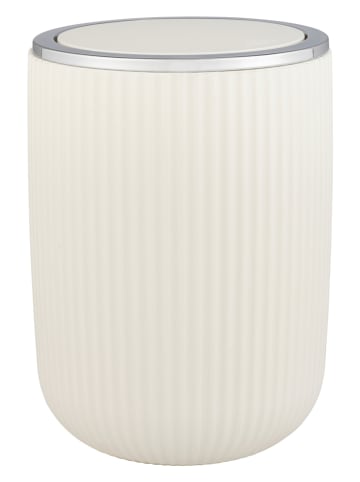 Wenko Schwingdeckeleimer "Agropoli" in Creme - 2 l