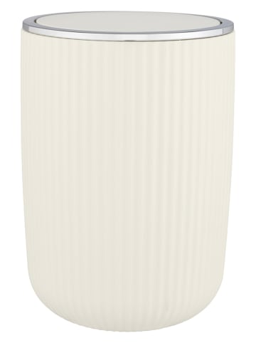Wenko Kosz "Agropoli" w kolorze kremowym na śmieci - 5,5 l