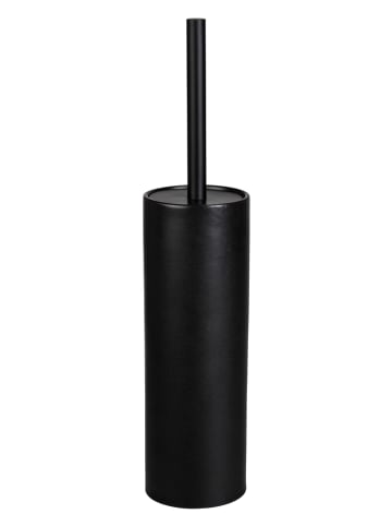 Wenko WC-Garnitur "Casoli" in Schwarz - (H)40 x Ø 9 cm