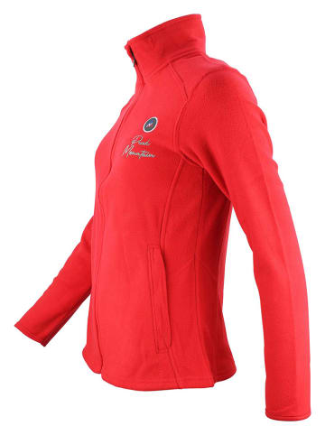 Peak Mountain Fleece vest "Adaro" rood