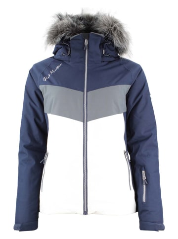 Peak Mountain Ski-/snowboardjas "Afidol" blauw/wit