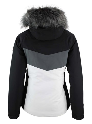 Peak Mountain Ski-/ Snowboardjacke "Afidol" in Schwarz/ Weiß