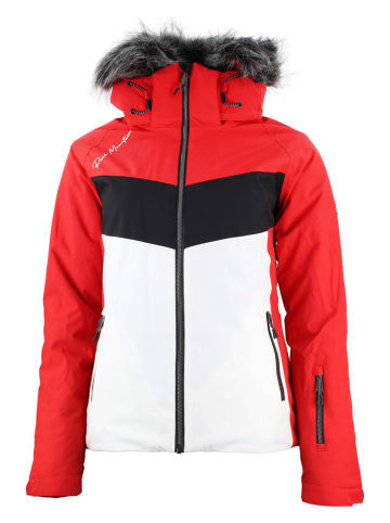 Peak Mountain Ski-/snowboardjas "Afidol" rood/wit