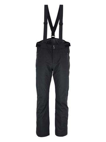 Peak Mountain Softshellowe spodnie narciarskie "Catoza" w kolorze czarnym