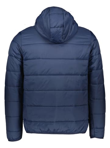 Ben Sherman Doorgestikte jas donkerblauw