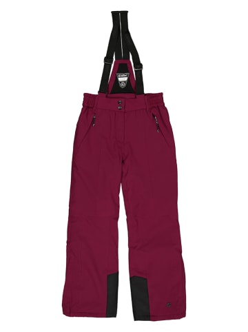 Killtec Spodnie narciarskie w kolorze bordowym