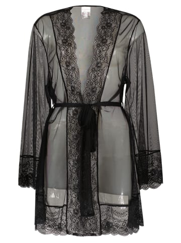 LASCANA Kimono w kolorze czarnym