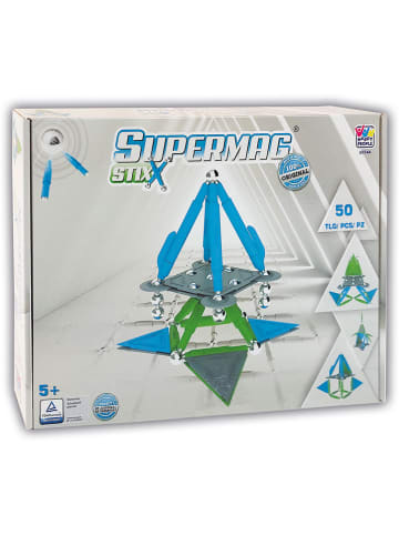 SUPERMAG 50tlg. Magnetbauset "Supermag Stix" - ab 5 Jahren