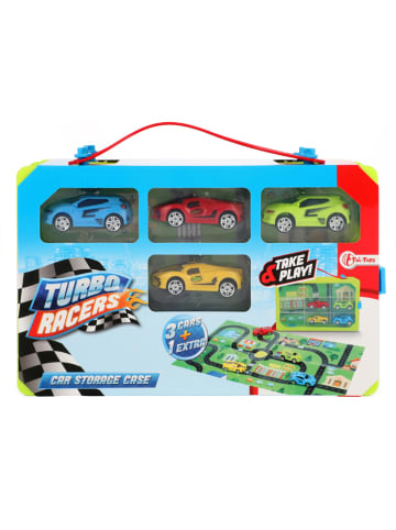 Toi-Toys Kuferek "Turbo Racers" z akcesoriami - 3+