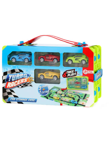 Toi-Toys Kuferek "Turbo Racers" z akcesoriami - 3+