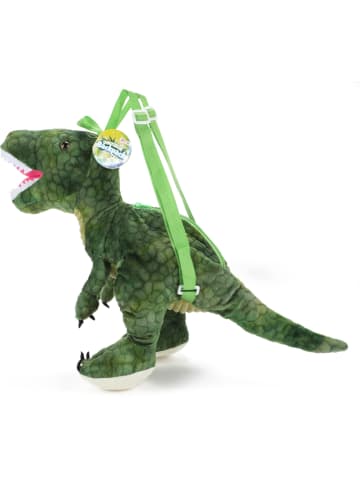 Toi-Toys Plüschrucksack "Dinosaurier" in Grün - (H)50 cm