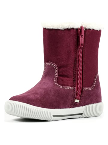 Richter Shoes Botki zimowe w kolorze czerwonym