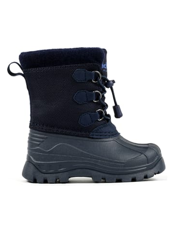 Richter Shoes Kozaki zimowe w kolorze granatowym