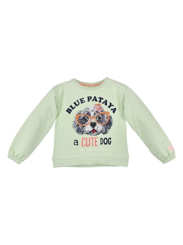 Bondi Longsleeve "Cute Dog" in Grün