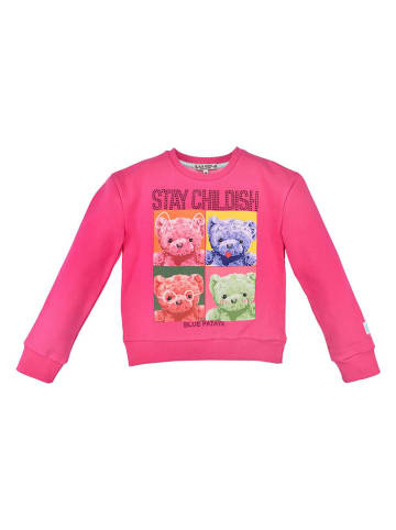 Bondi Sweatshirt "Stay childish" roze