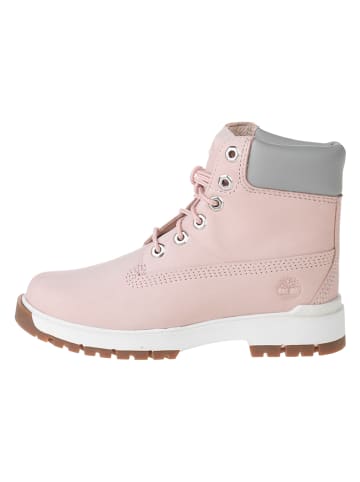 Timberland Leder-Boots "Tree Vault" in Rosa