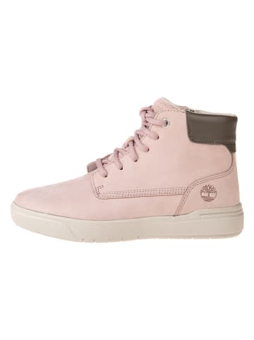 Timberland Leren boots "Seneca Bay" lichtroze
