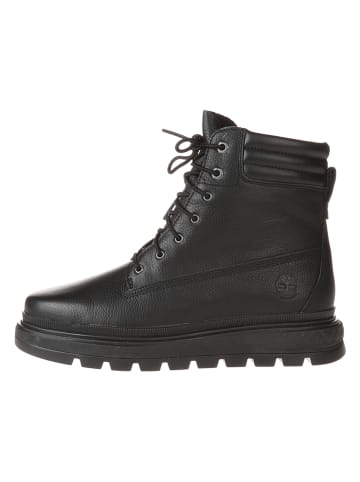 Timberland Leder-Boots "Ray City 6" in Schwarz