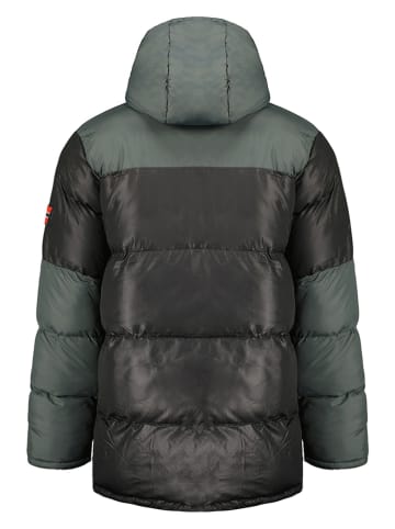 Geographical Norway Winterjas "Cisar" zwart/grijs