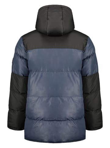Geographical Norway Winterjas "Cisar" donkerblauw/zwart