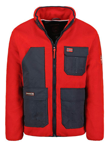 Geographical Norway Fleece vest "Umare" rood