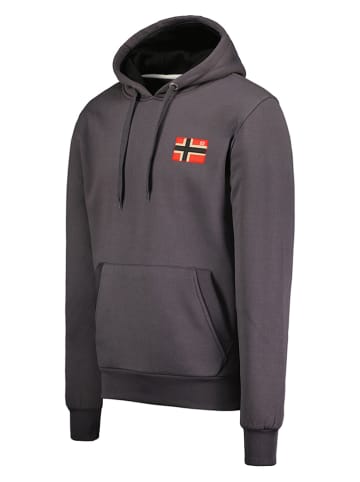 Geographical Norway Hoodie "Fondant" in Grau