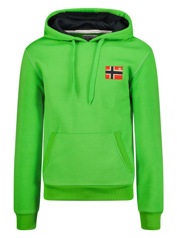 Geographical Norway Hoodie "Fondant" groen