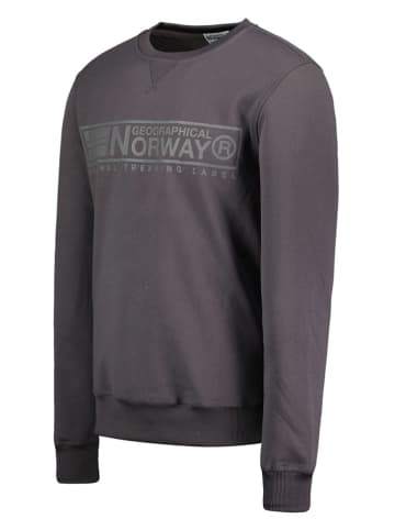 Geographical Norway Sweatshirt "Gantoine" donkergrijs