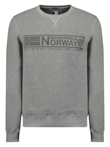 Geographical Norway Sweatshirt "Gantoine" grijs