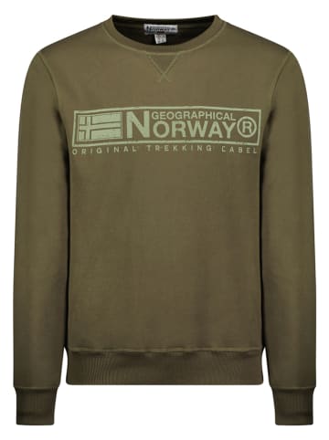 Geographical Norway Bluza "Gantoine" w kolorze khaki