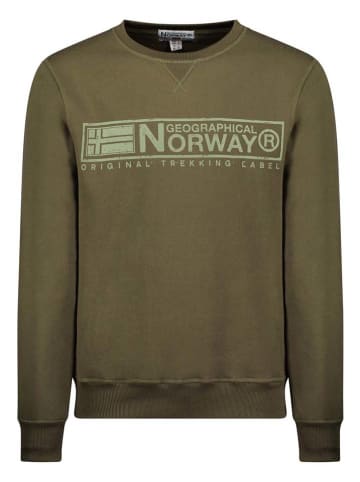 Geographical Norway Sweatshirt "Gantoine" in Khaki