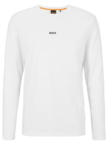 Hugo Boss Longsleeve in Weiß