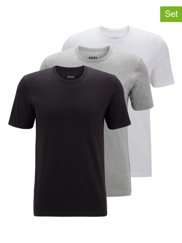 Hugo Boss 3-delige set: shirts wit/zwart/grijs