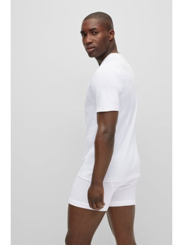 Hugo Boss Underwear 3er-Set: Shirts in Weiß/ Grau/ Schwarz