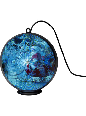 Konstsmide 3D-Hologrammkugel in Blau - Ø 15,5 cm