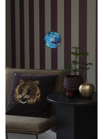 Konstsmide 3D-Hologrammkugel in Blau - Ø 15,5 cm