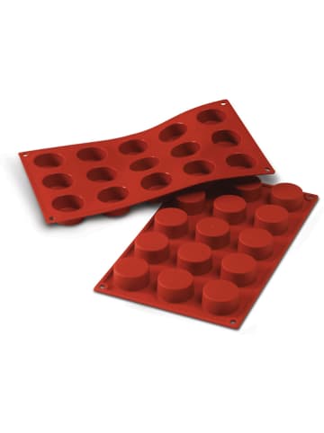 silikomart Siliconen bakvorm rood - (B)30,6 x (D)18 cm